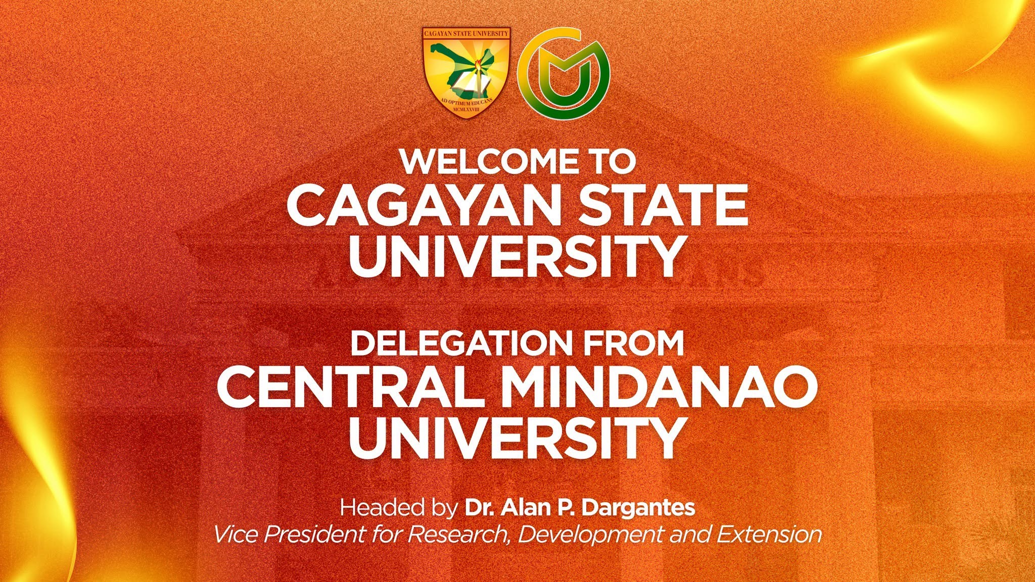 IN PHOTOS || CAGAYAN STATE UNIVERSITY WELCOMED DELEGATION OF THE CENTRAL MINDANAO UNIVERSITY (CMU), LED BY DR. photo 27